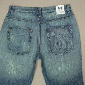 Meezan Art Couture Long Crop Shorts Size 36